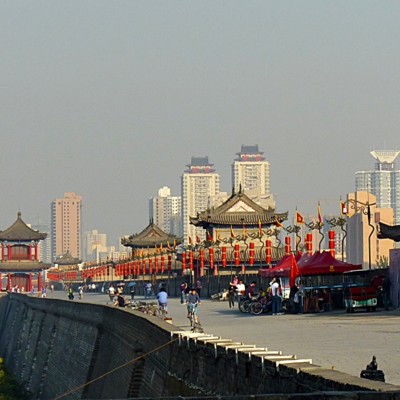 Ancient City Wall xian china