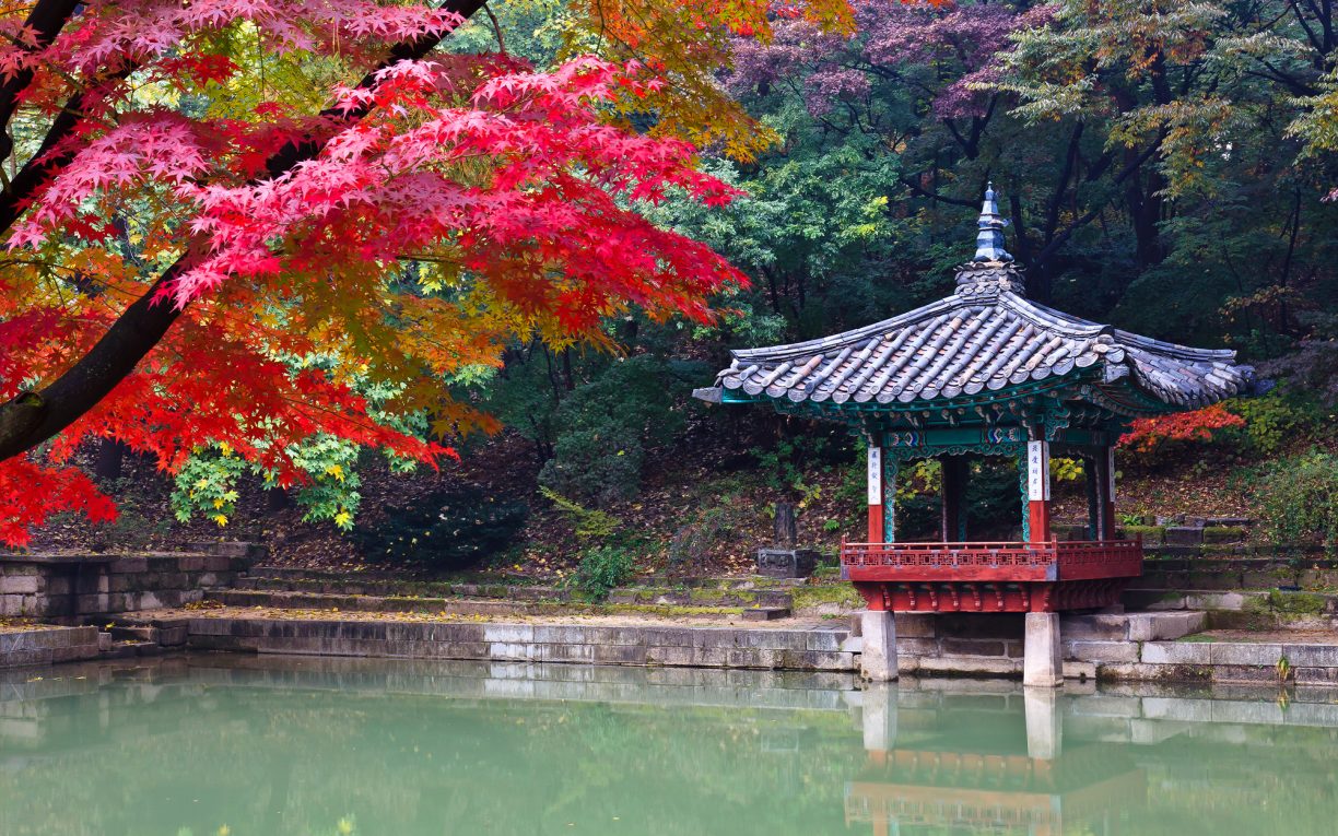 Changdeokgung Garden Seoul S Korea