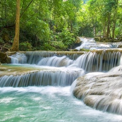 Erawan waterfall Thailand