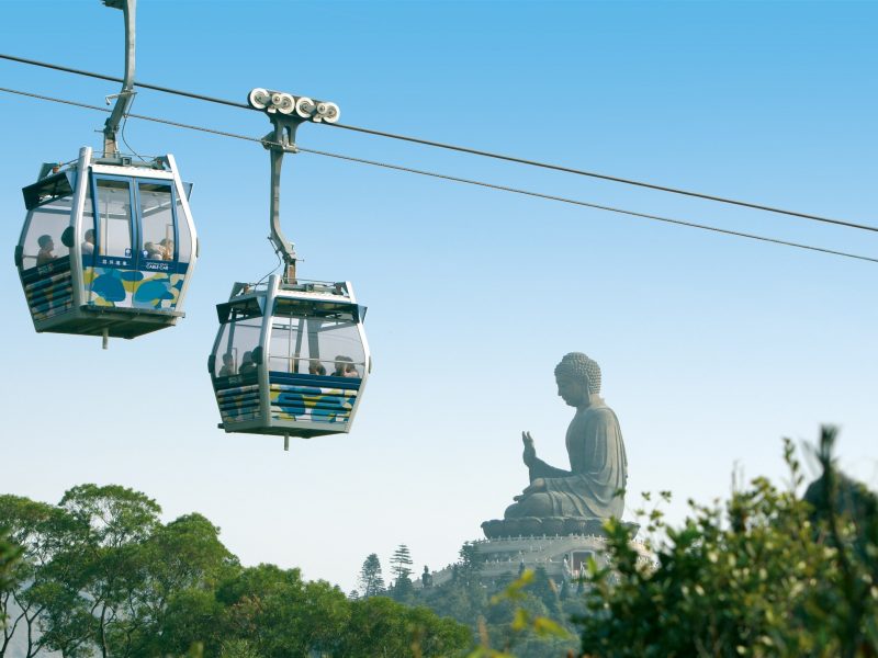 Hong Kong Buddha cable car