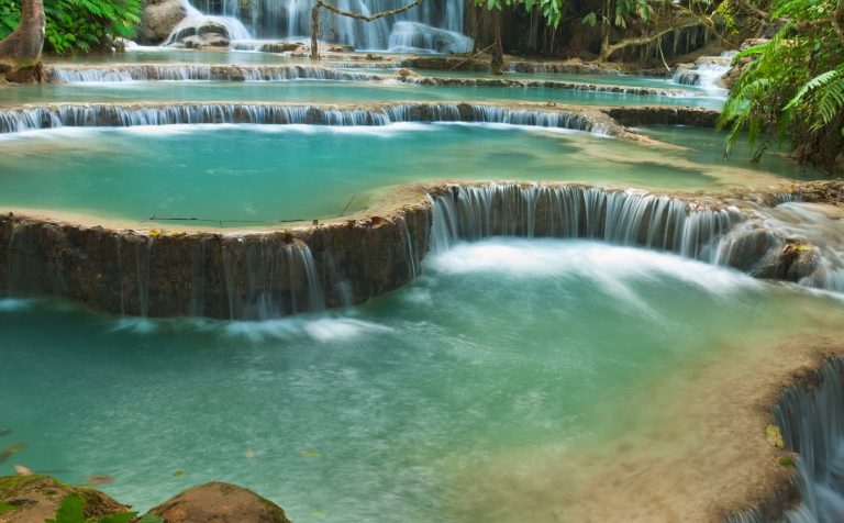 Kuang Si Waterfall Luang Prabang Laos