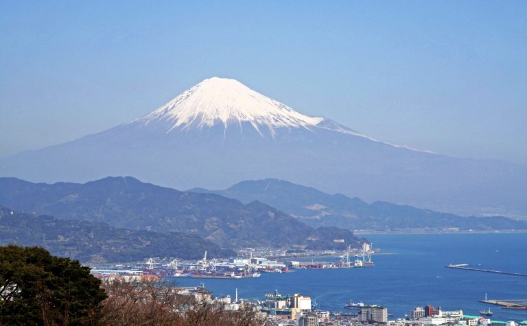 Mount Fuji Nihondaira Hill Shizuoka Japan