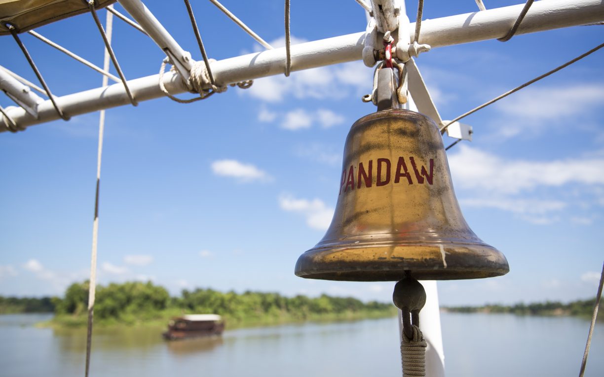 RV Pandaw Mekong cruise bell
