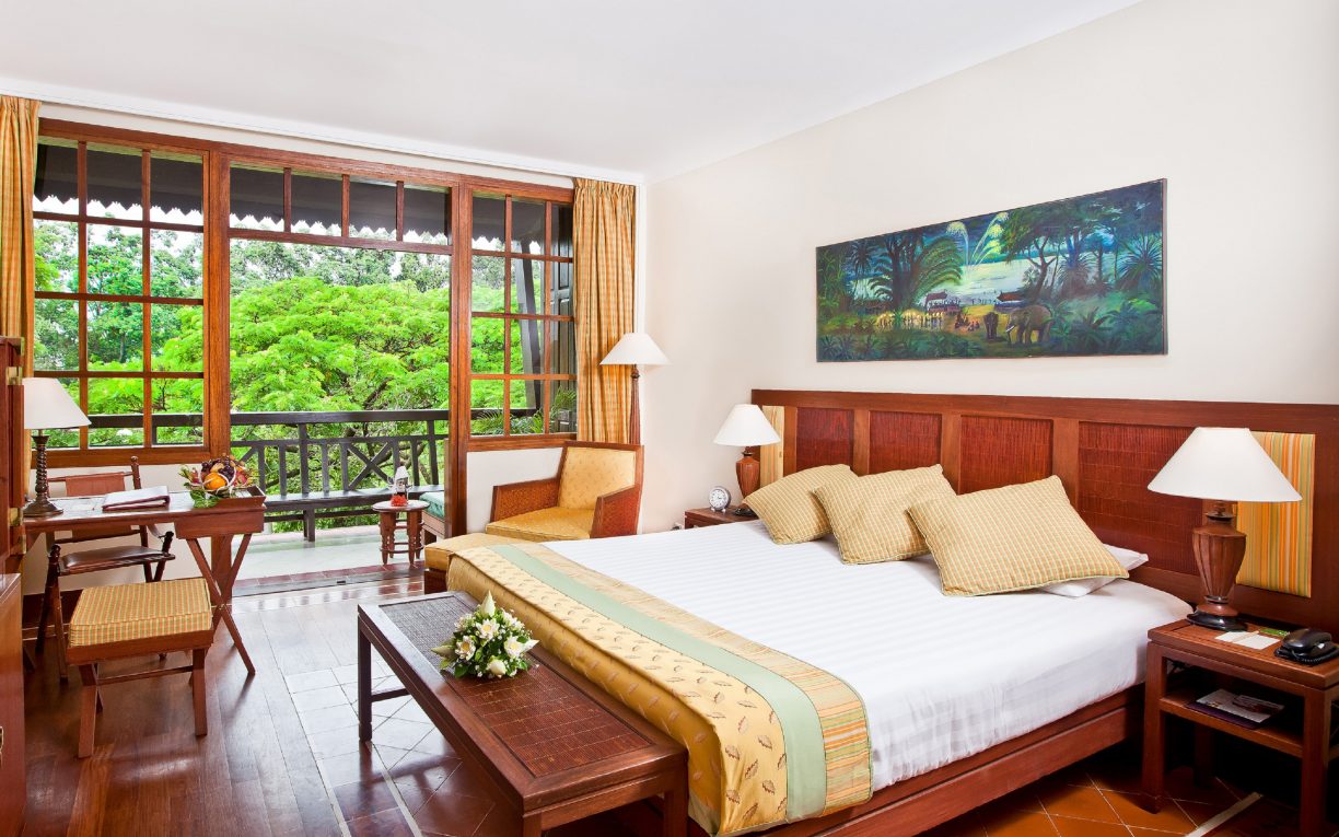 Victoria Angkor hotel Deluxe-room-mustard Siem Reap cambodia