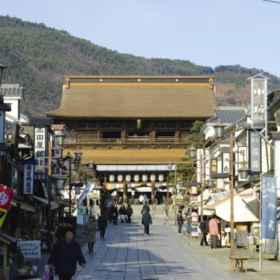 Zenkoji temple nagano Japan
