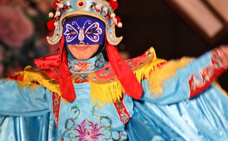 colourful Beijing opera china