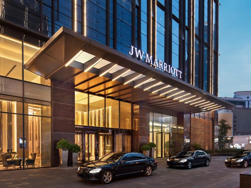 exterior jw marriott hotel chengdu china