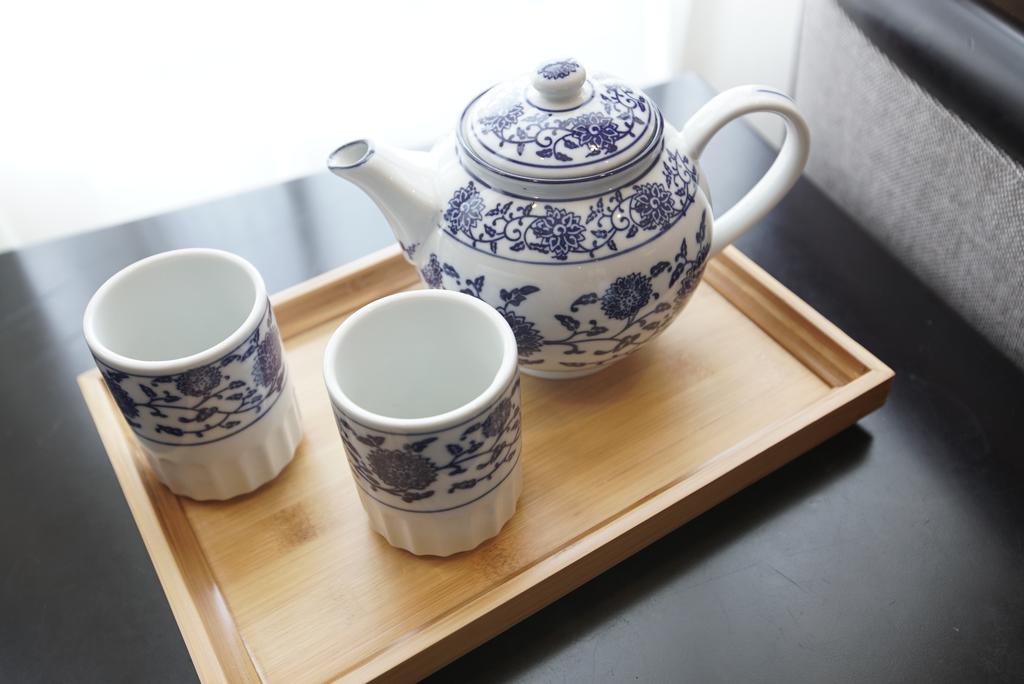 tea tray greenland jiulong hotel shanghai china