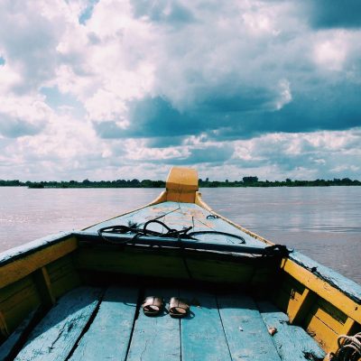boat river mekong kratie cambodia