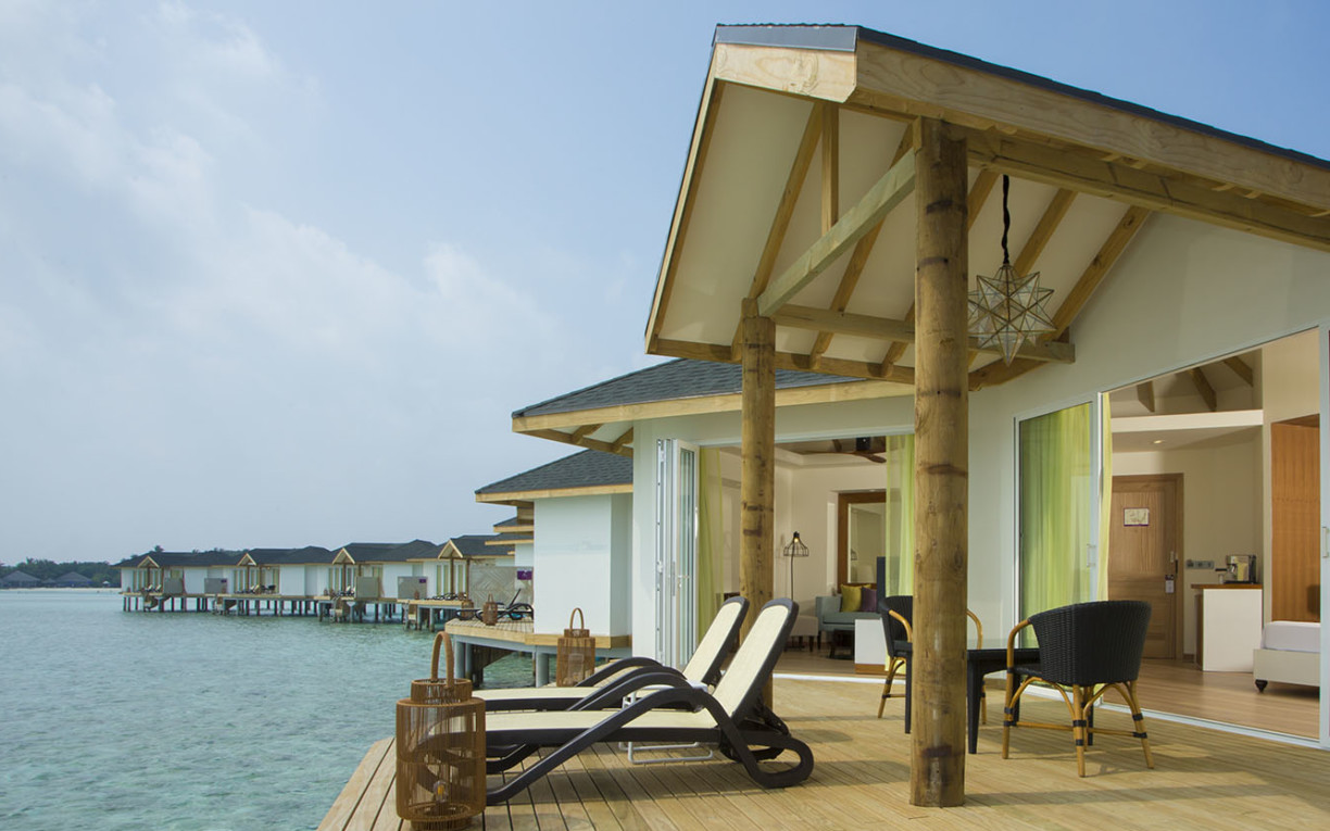 Over Water Suite Private deck Cinnamon Dhonveli Maldives